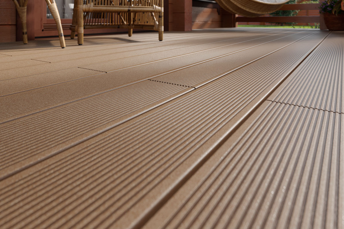 TERRADECK Эко / Eco цвет светло-коричневый